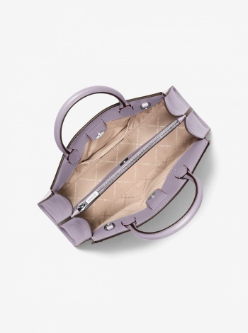 Greta Medium Leather Satchel