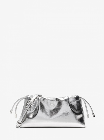 Matilda Small Metallic Cinched Crossbody Bag