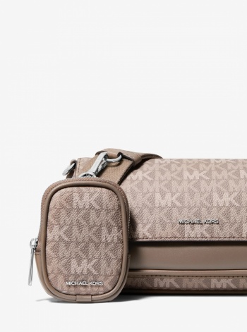 Jet Set Travel Small Signature Logo Crossbody Bag With Pouch
