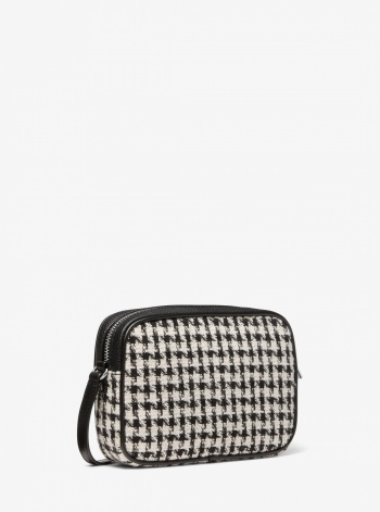 Jet Set Travel Small Houndstooth Crossbody Bag