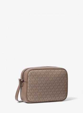 Jet Set Travel Large Signature Logo Camera Crossbody Bag