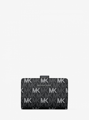 Jet Set Travel Medium Signature Logo Billfold Wallet