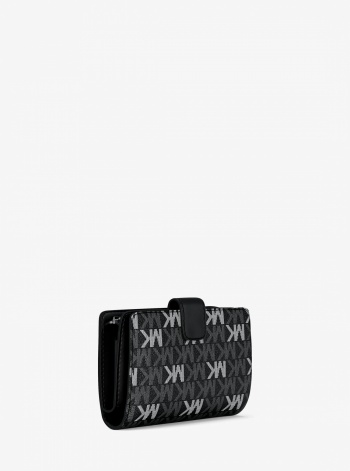 Jet Set Travel Medium Signature Logo Billfold Wallet