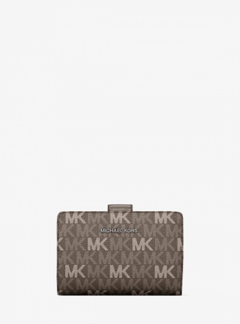 Jet Set Travel Medium Signature Logo Billfold Wallet