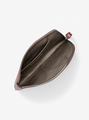 Jet Set Travel Small Crackled Wristlet