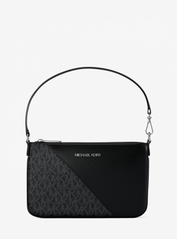 Jet Set Travel Small Signature Logo and Smooth Wristlet
