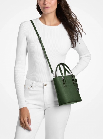 Voyager Extra-Small Leather Convertible Crossbody Bag