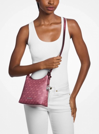 Maya Small Signature Logo Crossbody Bag