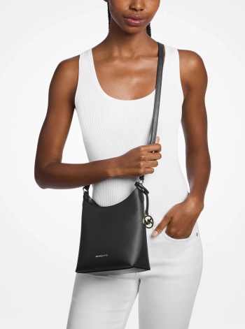 Maya Small Signature Logo Crossbody Bag