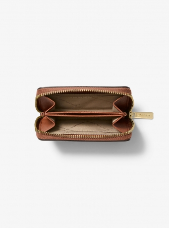 MICHAEL Michael Kors Jet Set Travel Medium Logo Zip-Around Card Case