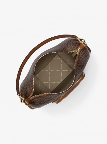 Merritt Medium Signature Logo Convertible Shoulder Bag