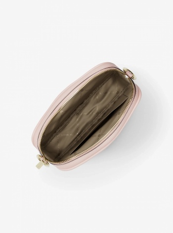Jet Set Small Signature Logo Camera Crossbody Bag