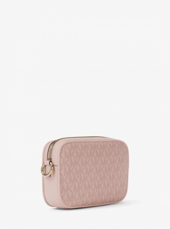 Jet Set Small Signature Logo Camera Crossbody Bag