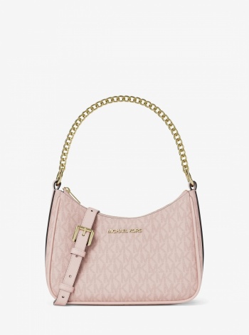 Jet Set Small Signature Logo Convertible Crossbody Bag