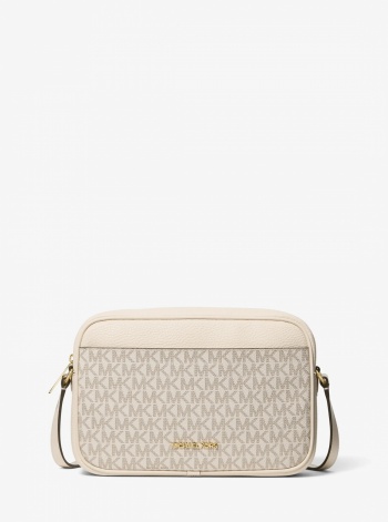 Jet Set Travel Large Signature logo Camera Crossbody Bag