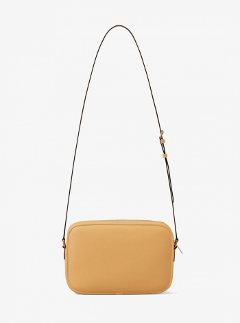 Jet Set Large Pebbled Leather Camera Crossbody Bag