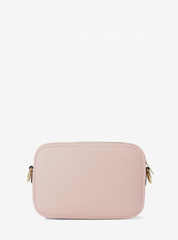 Jet Set Large Pebbled Leather Camera Crossbody Bag