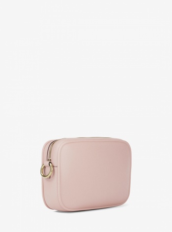 Jet Set Large Pebbled Leather Camera Crossbody Bag