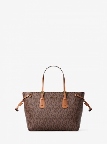 Voyager Extra-Small Signature Logo Convertible Crossbody Bag