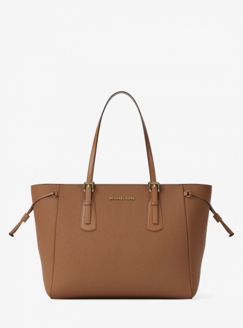 Voyager Large Saffiano Leather Tote Bag