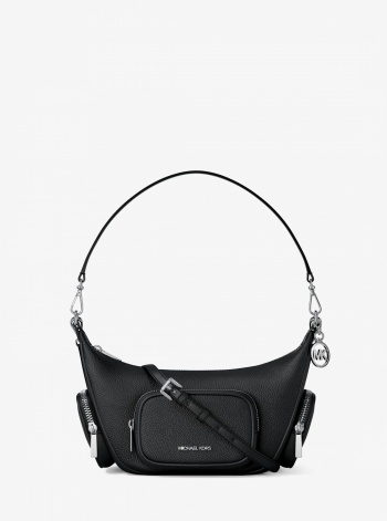 Merritt Small Pebbled Leather Convertible Crossbody Bag