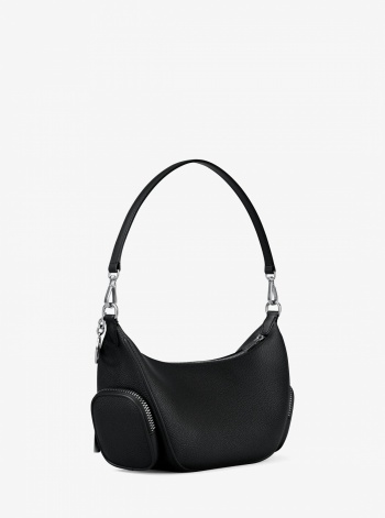 Merritt Small Pebbled Leather Convertible Crossbody Bag