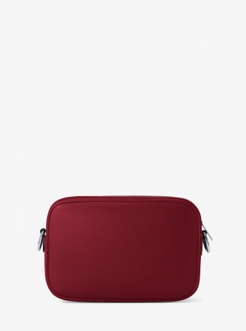 Jet Set Large Pebbled Leather Camera Crossbody Bag