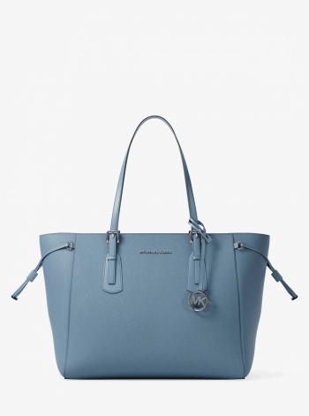 Voyager Large Saffiano Leather Tote Bag