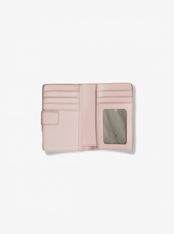 Jet Set Medium Signature Logo Bi-Fold Wallet