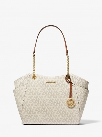 MICHAEL Michael Kors Jet Set Large Signature Logo Shoulder Bag