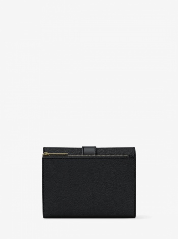 Greenwich Medium Saffiano Leather Trifold Wallet