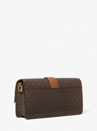 MICHAEL Michael Kors Greenwich Medium Signature Logo Shoulder Bag