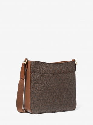 Michael Kors Jet Set Travel Small Signature Logo Messenger Bag
