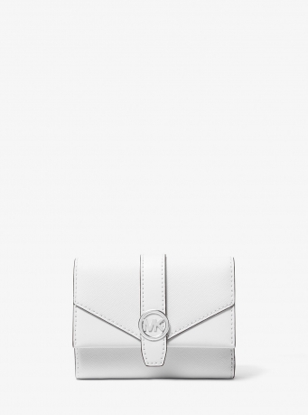 MICHAEL Michael Kors Greenwich Medium Leather Trifold Wallet
