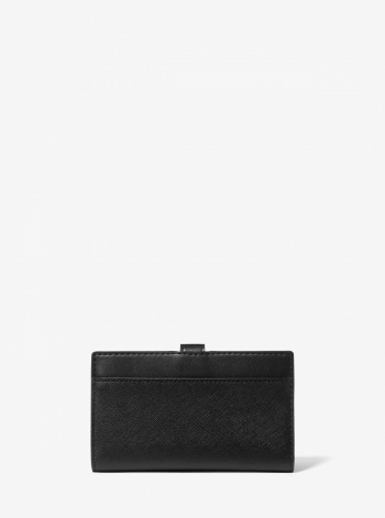 Greenwich Medium Saffiano Leather Bi-Fold Wallet