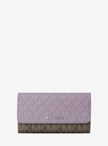 Jet Set Travel Signature Logo Tri-Fold Wallet