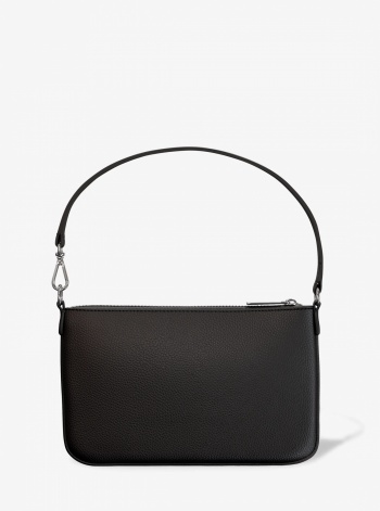 Jet Set Small Pebbled Leather Convertible Wristlet