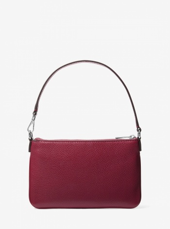 Jet Set Small Pebbled Leather Convertible Wristlet