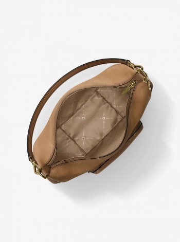 Merritt Medium Suede Convertible Shoulder Bag