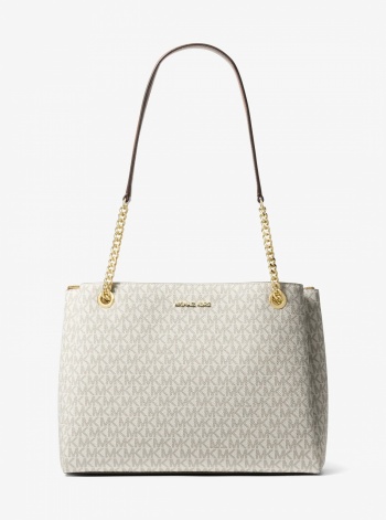 Soho Medium Signature Logo Tote Bag