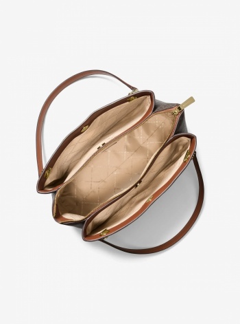 Soho Medium Signature Logo Tote Bag