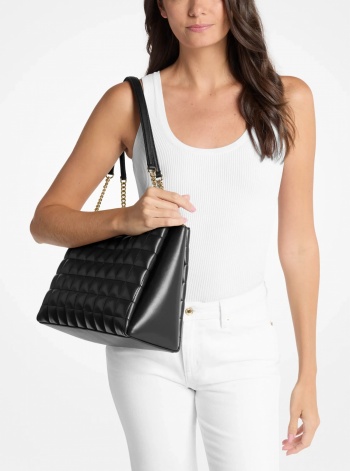 Soho Medium Quilted Tote Bag