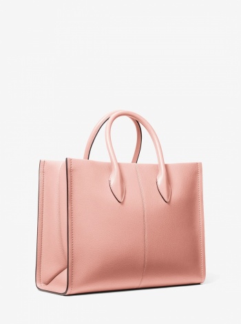 Mirella Medium Pebbled Leather Tote Bag