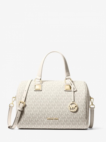 Grayson Medium Signature Logo Duffel Bag