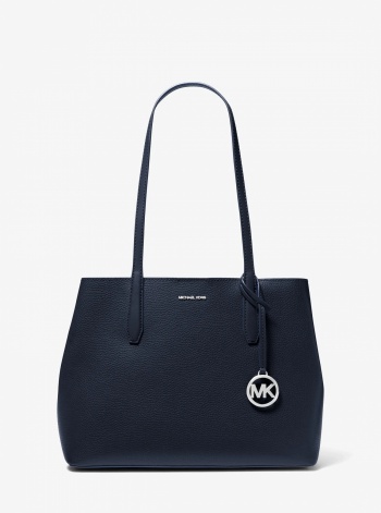 Avalon Medium Pebbled Leather Tote Bag