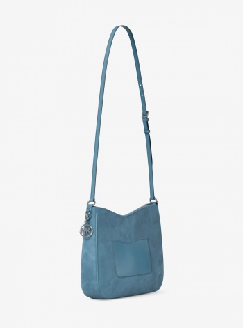 Nayla Medium Suede Messenger Bag