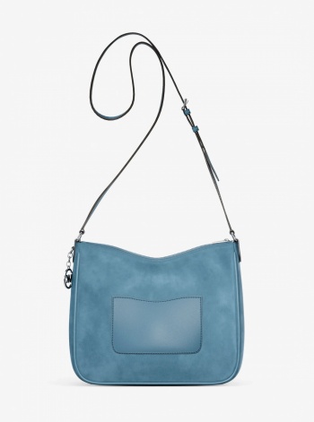 Nayla Medium Suede Messenger Bag