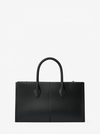 Mirella Medium Pebbled Leather Satchel