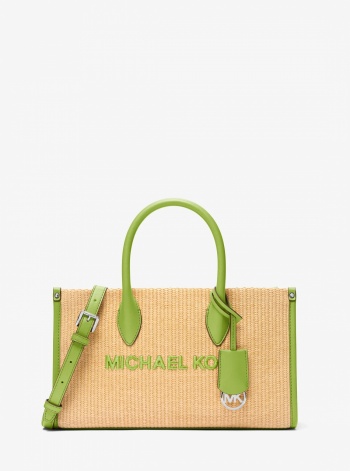 Mirella Medium Woven Satchel