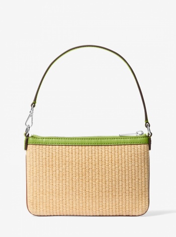 Jet Set Travel Small Woven Wristlet